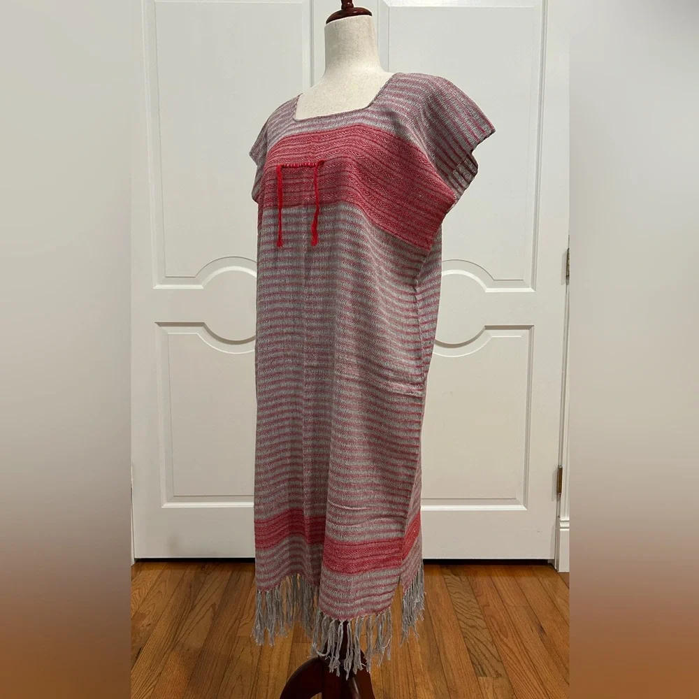 Pedal loom Mexican Dress! Summer Dress! Huipil style! - Picture 7 of 8
